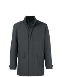 Z Zegna Zipped Fitted Jacket