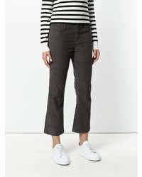 Current/Elliott Cropped Flared Jeans