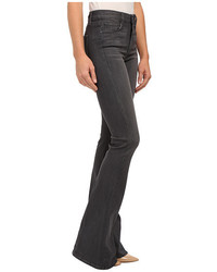 Paige High Rise Bell Canyon Jeans In Luna Grey