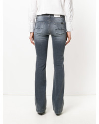 7 For All Mankind Stonewashed Bootcut Jeans