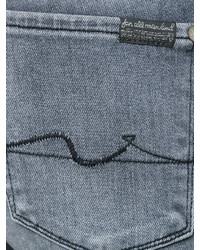 7 For All Mankind Stonewashed Bootcut Jeans