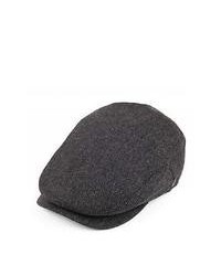 Wholesale Hats Jaxon Hats Extended Bill Flat Cap Charcoal Wholesale