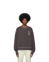 Charcoal Fleece Sweatshirt