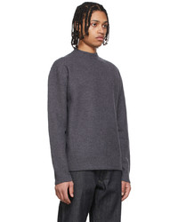 Jil Sander Grey Wool Sweater