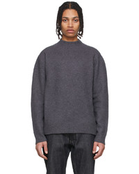 Jil Sander Grey Wool Sweater
