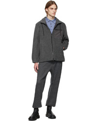 3.1 Phillip Lim Grey Fleece Jacket