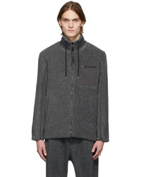 3.1 Phillip Lim Grey Fleece Jacket