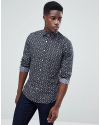 Esprit Slim Fit Smart Shirt In Floral Print