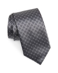 Canali Floral Neat Silk Tie