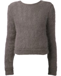 Givenchy Chevron Knit Sweater
