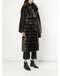 Goen.J Oversized Faux Fur Coat