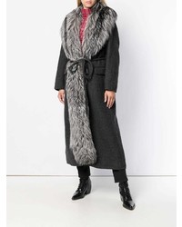 Ermanno Scervino Oversized Fox Fur Coat