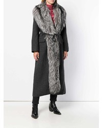 Ermanno Scervino Oversized Fox Fur Coat