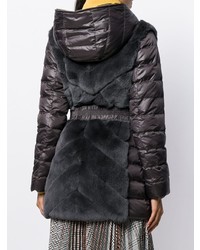 Liska Rabbit Fur Coat