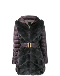Liska Rabbit Fur Coat