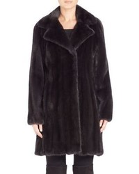 The Fur Salon Mink Fur Let Out Coat