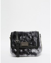 French Connection Faux Fur Cross Body Bag