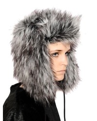 Urban Code Faux Jackal Fur Hat