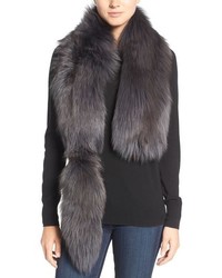 Jocelyn Genuine Fox Fur Tail Scarf