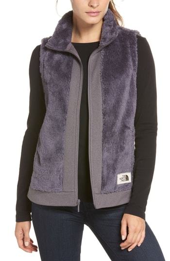 northface fur vest