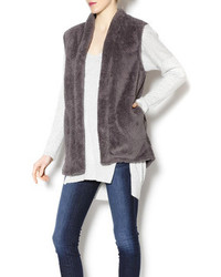 Sevengate Grey Fur Vest