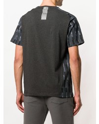Ea7 Emporio Armani Geometric Print T Shirt