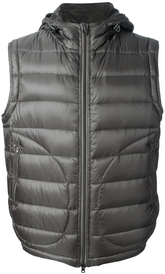 herno padded gilet