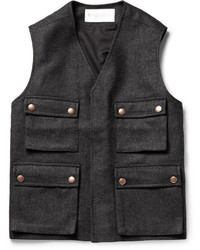 Private White Vc Wool Twill Gilet