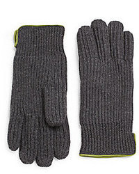 Portolano Piped Merino Wool Gloves
