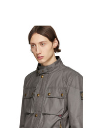 Belstaff Grey Racemaster Jacket