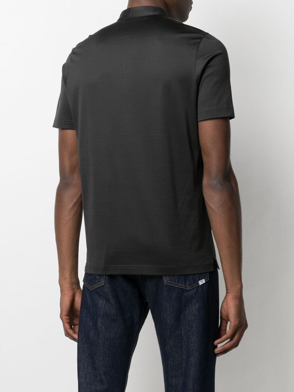 La Fileria For D'aniello Collarless Polo Shirt, $118 | farfetch.com ...