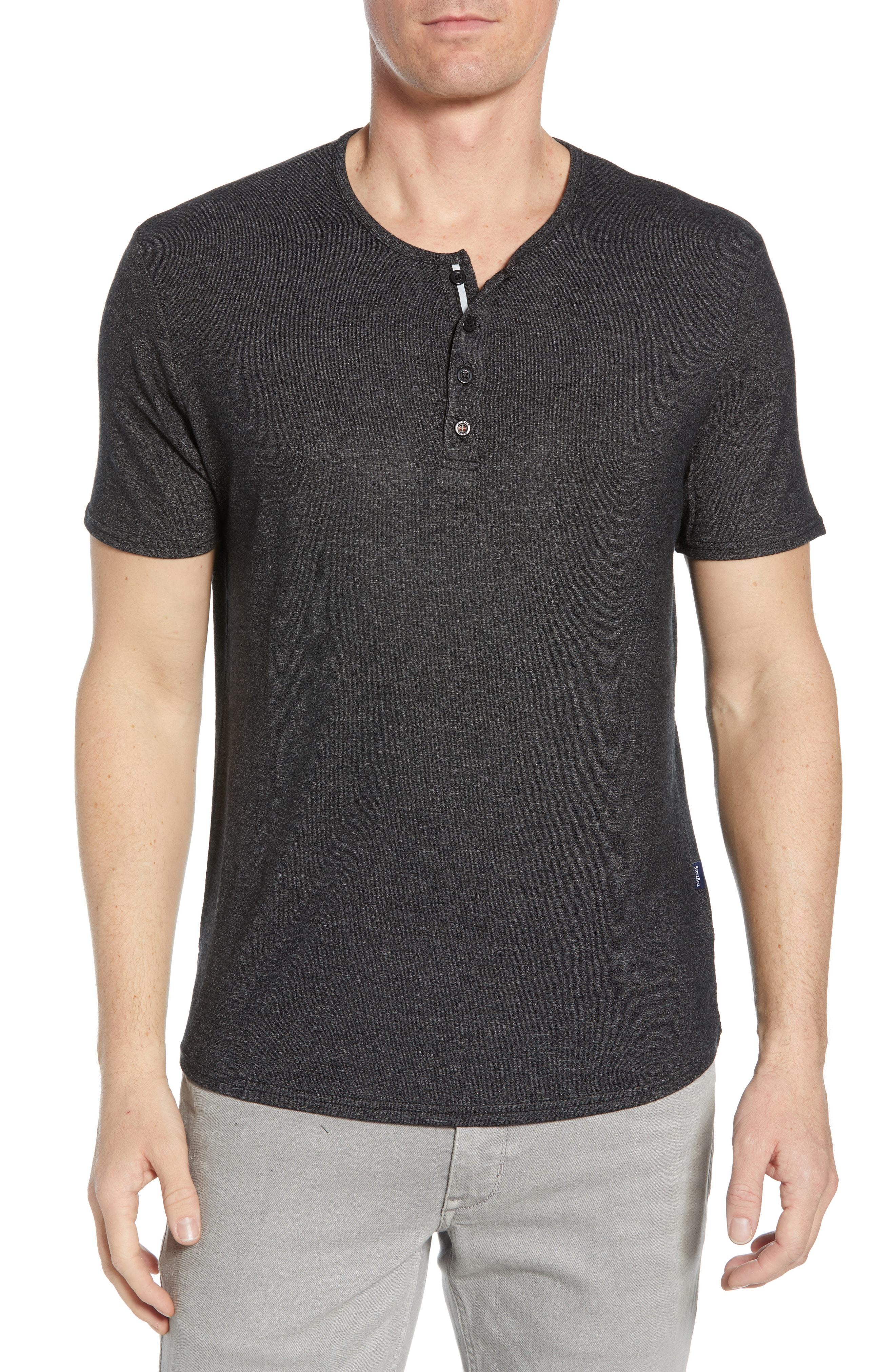 Stone Rose Stretch Henley, $69 | Nordstrom | Lookastic