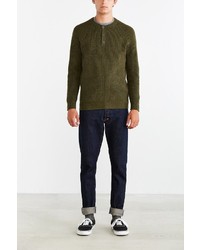 Cpo Ribbed Henley Sweater