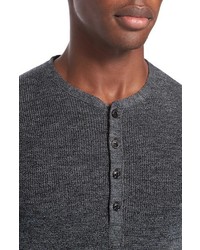 rag & bone Garret Textured Henley Sweater