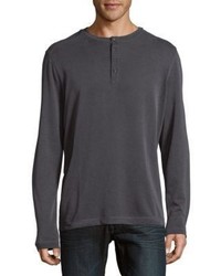 Saks Fifth Avenue Pullover Henley Top