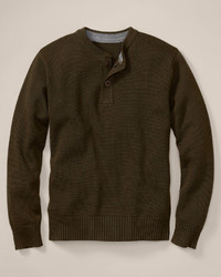 Eddie Bauer Signature Cotton Henley Sweater