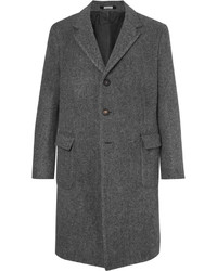 Massimo Alba Herringbone Wool Coat