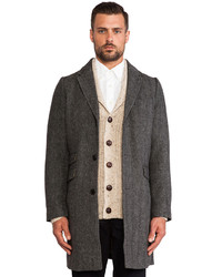 Gant Rugger The Herringbone Overcoat