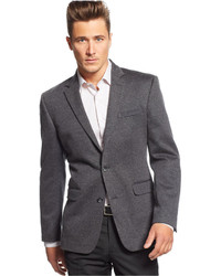Bar Iii Charcoal Herringbone Knit Slim Fit Sport Coat, $295 | Macy's ...