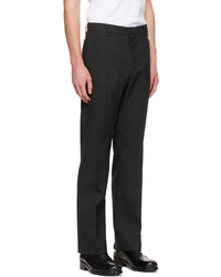 Stefan Cooke Gray Polyester Trousers