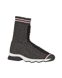 Fendi Fabric Sock Sneakers