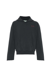 Off-White Co Art Dad Time On Deck Hooded Sweatshirt