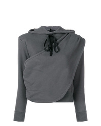 Unravel Project Draped Hoodie