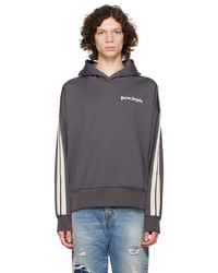 Palm Angels Gray Classic Track Hoodie