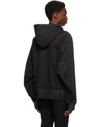 Solid Homme Gray Oversized Hoodie