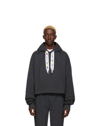 Reebok By Pyer Moss Grey Collection 3 Jersey Hoodie