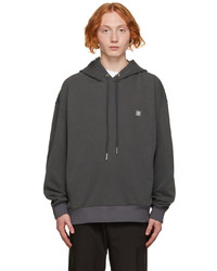 Solid Homme Grey Graphic Hoodie