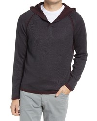 Robert Barakett Highgate Wool Blend Hoodie Sweater