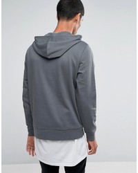 Asos Hoodie In Gray