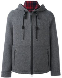 Lanvin Casual Zipped Hooded Jacket